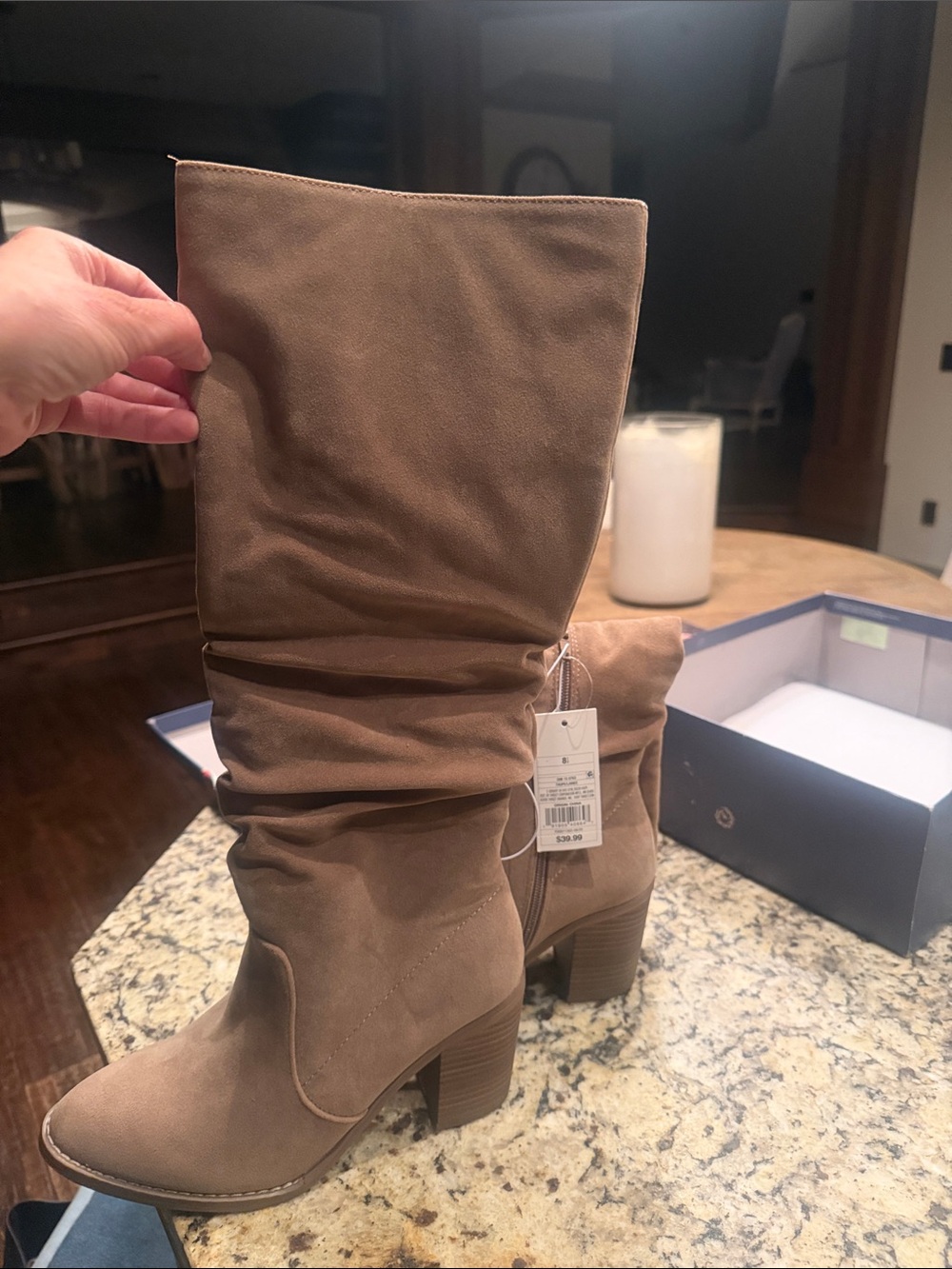 Universal Thread Target women’s Slouch Suede Knee High Boot Taupe 8.5
TARGET NEW